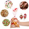 DERAYEE 120 Pieces Christmas Cellophane Bags Xmas Gift/Goodies Treat Bags