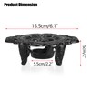 Sumnacon Cast Iron Teapot Warmer Dish Cups Heater Decorative Trivet