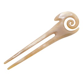 Marycrafts Buffalo Horn Hair Fork Hair Pin Hairpin Hair Accessories Ram Symbol Handmade