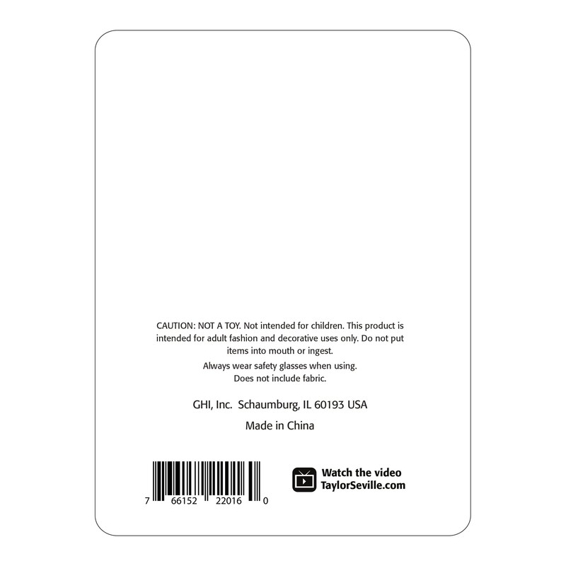 Taylor Seville Magic Flat Head Applique Fine (Pack of 50)
