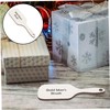 KONTONTY Bald Man's Wood Grooming Comb Large Wide Tooth Styling