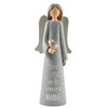 Blossom Bucket Nana' Angel W/Bird Home Decoration