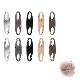 SHSHANLC Zipper, Anti-theft Zipper Clip, Anti-theft Airport, Inspection, International Travel, Travel Goods, Backpack Zipper Lock, Travel Goods, Key Holder, Add-on Accessories, Anti-pickpocketing