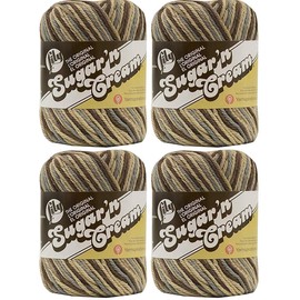 LILY Sugar 'n Cream Pack of 4-57.9g Each Ball-Earth Ombre