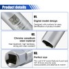 1PCS Magnetic Spark Plug Socket, Powerful Magnet Retains Spark Plugs,