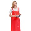 Nanxson Unisex Apron TPU Waterproof Apron H-shaped Shoulder Strap Work
