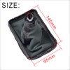 Kakulkomen 5 Speed Gear Stick Shift Knob Leather Boot for