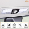 Aunginsy Inner Front Row Roof Reading Light Panel Trim Sticker