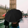 Pioggistar Windproof Umbrella, Pocket Umbrella for Men and Women, Inverted