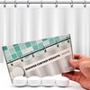 Powerful Anti-Billowing Magnetic Shower Curtain Weights for Splash-Free Bath Experience