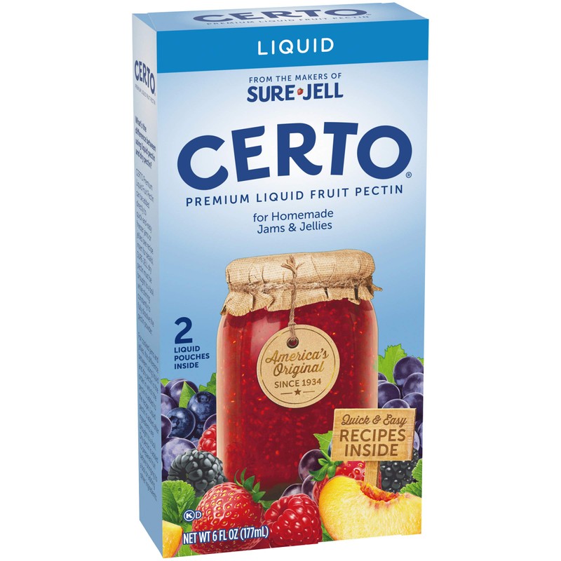 Certo Premium Liquid Fruit Pectin (4 ct Pack, 8 Total