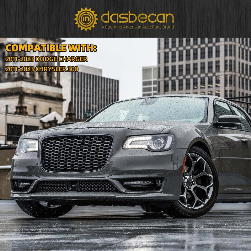 Dasbecan Window Regulator Motor Compatible with 2011-2023 Dodge Charger/Chrysler 300