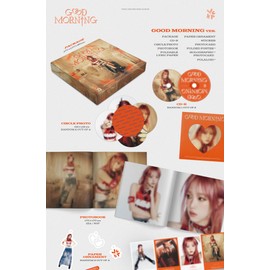 Choi Yena Good Morning 3rd Mini Album CD+Photobook+Circle Photo+Paper Ornament+Folderble Lyric Paper+Photocard+Sticker+Tracking Sealed YE NA (Set(Good Morning+Good Night))