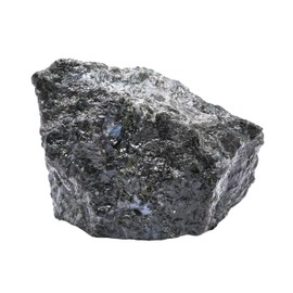 Amazing Gemstone Larvikite Raw Crystals and Healing Stones, Natural Rocks for Tumbling and DIY Raw Stones and Crystals (1 Piece)