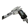 ERPART LS2 Embossed Black on Highly Polished Silver Real Aluminum