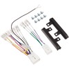 Amon AODEA audio system harness with TOYOTA wide panel, for