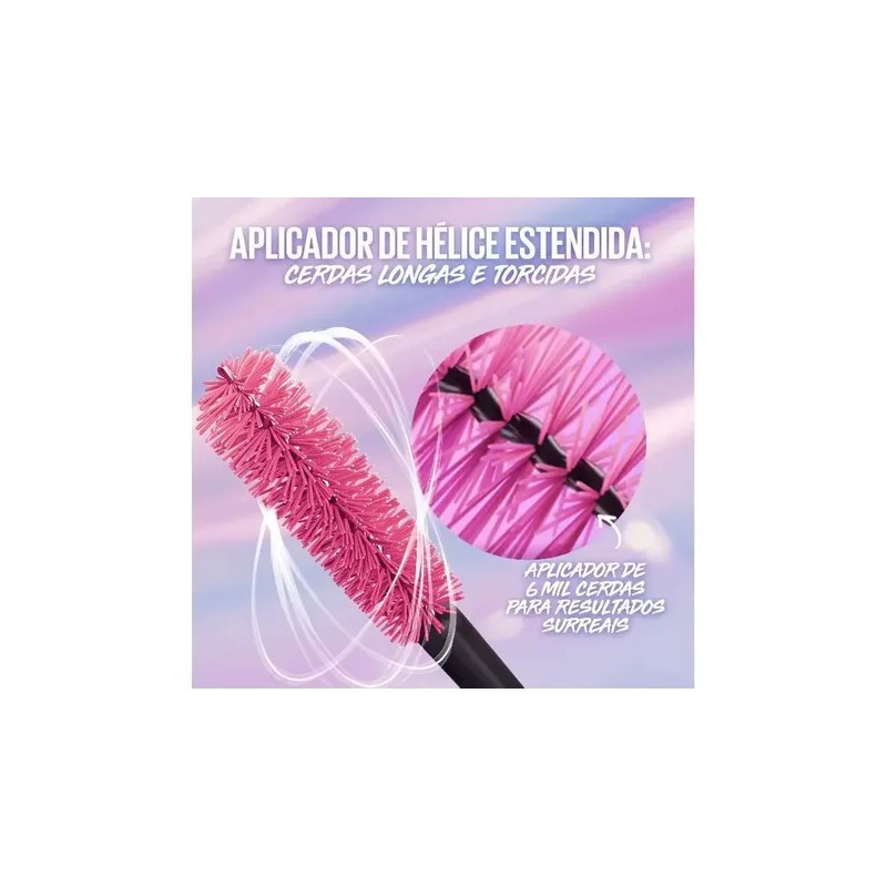 Mascara De Pestañas The Falsies Surreal Color Negro 10ml Maybelline