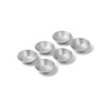 Egg Tart Mold, Aluminum Tart Mold, Mini, 6 Pieces, Small,