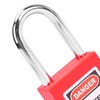 38mm Lockout Lock,Insulation Safety Engineering Loto Padlock for Machinery Manufacturing
