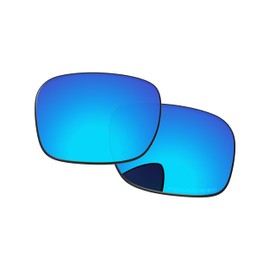 PapaViva Replacement Lenses for Oakley Holbrook Ice Blue Polarised, ice blue