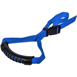 E-cowlboy Auto Cane Grab Handle Adjustable Standing Aid Safety Handle Portable Vehicle Support Grab Bar Nylon Grip Handle Mobility Assist Device (Blue)