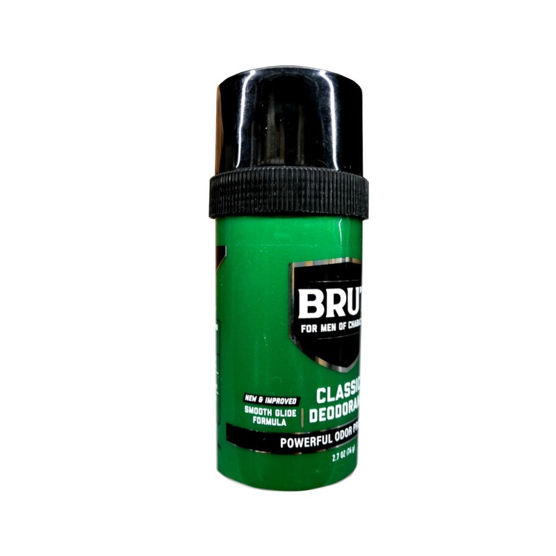 BRUT Classic Round Stick Deodorant 2.7 Ounces (Pack of 3)