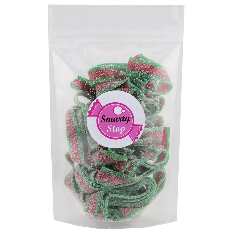 Smarty Stop Sour Gummy candy Strips (Watermelon,1 Pound)