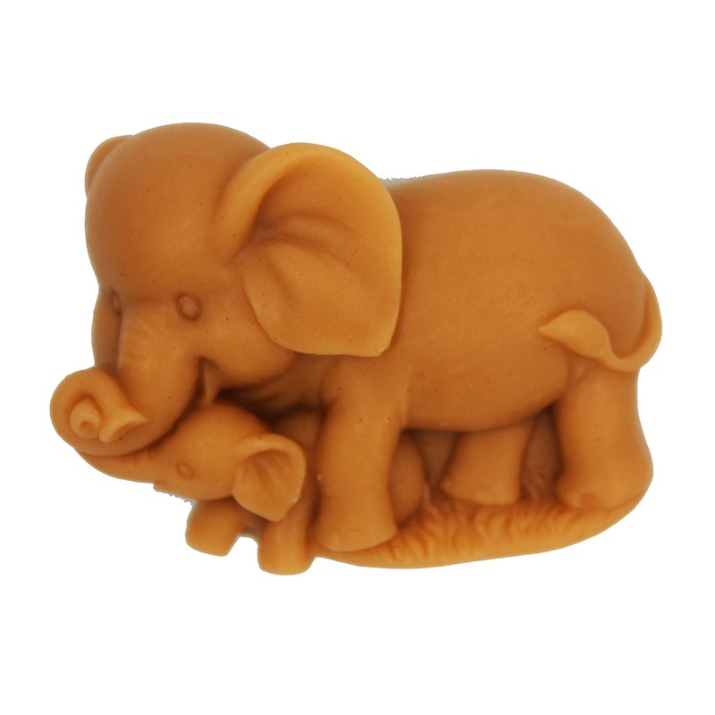 Longzang Elephant Mould S348 Art Silicone Soap Craft DIY Handmade