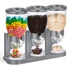 Umigy 1 Pack Triple Indispensable Dry Food Dispenser 67oz Each