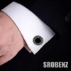 SROBENZ 12 Pairs Cufflinks for Men Classic Tone Cuff Links