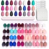 Presione En Las Uñas, 576 Piezas de Uñas Postizas Cuadradas