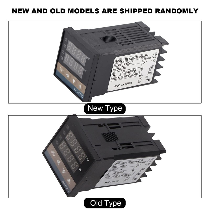 Temperature Control Set AC110V-240V 0-400℃ REX-C100 Thermostat for Temperature Control
