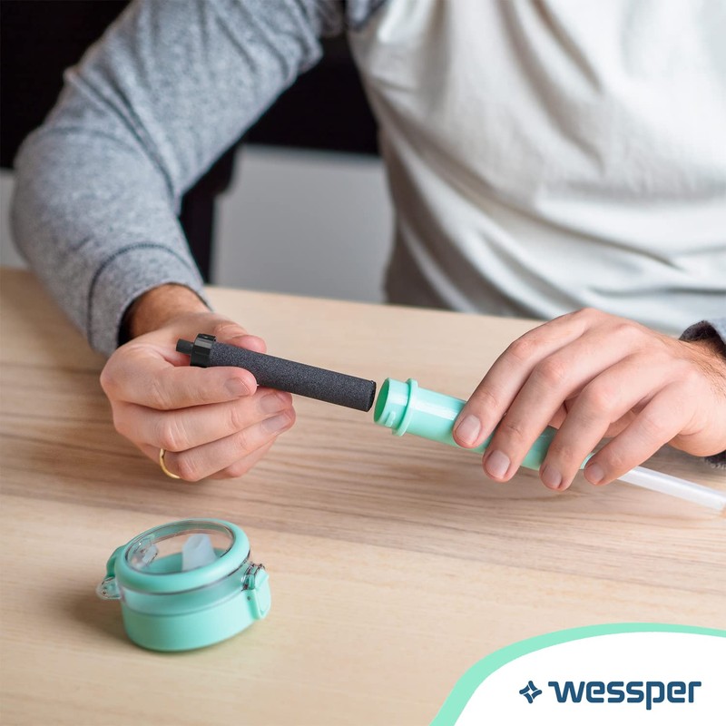 Wessper Water Filter Bottle 680 ml Mint Tritan Drinking Bottle