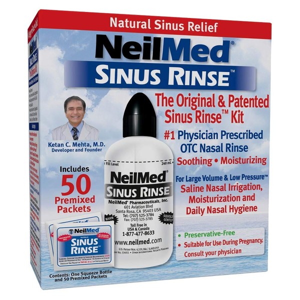 NeilMed Sinus Rinse Kit 1 Each (Pack of 4)