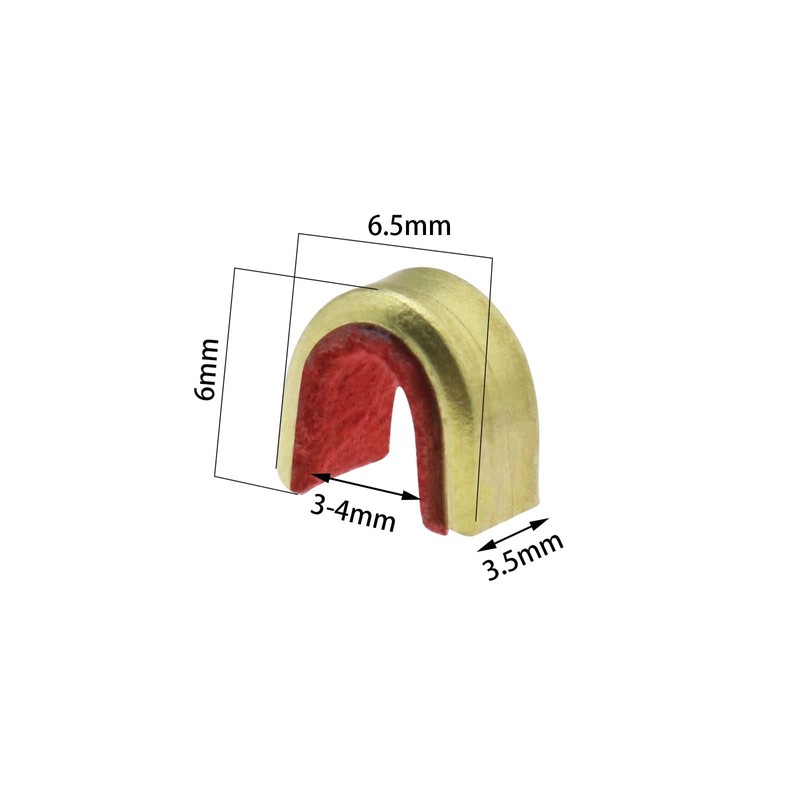 EMSea 30PCS Archery String Nocking Points Brass Bow String Nocks