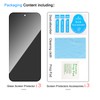 Lokyoo 3 Pack Privacy Screen Protector for Nothing Phone (4a)