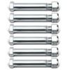 MMS 6 Pieces Mini Excavator Pins, 0.98in/25mm Hole Diameter, Replaceable