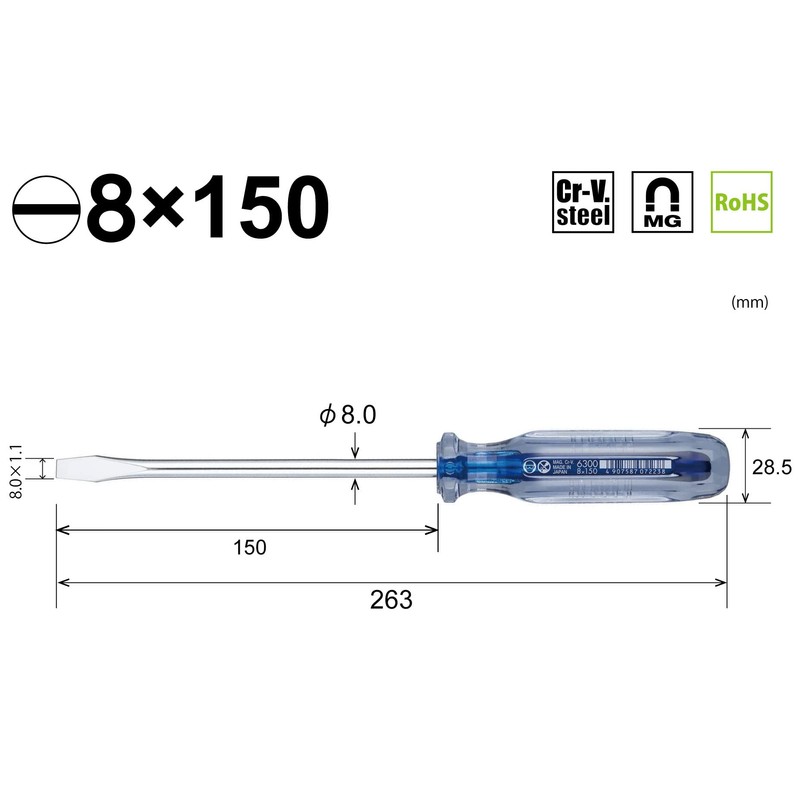 Crystalline Screwdriver