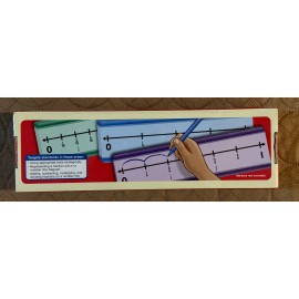 Lakeshore Classroom Set-3rd-5th Grade-Number Line Fractions Write & Wipe Boards 30-NEW