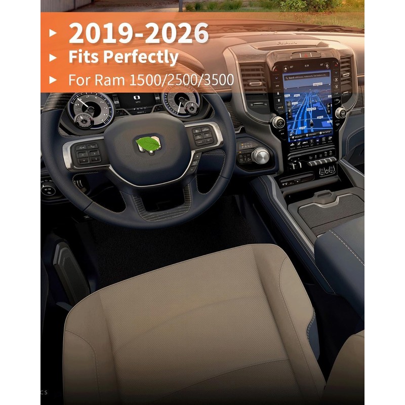 LINOAH Center Console Cover for 2019-2026 Ram 1500 Center Console