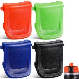 Baderke 4 Pcs Clip Compatible with Gatorade GX Bottle Multicolored Replacement Lid Clip Compatible with GX Bottle Reliable Accessory Replacement Lid Clip Compatible with Gatorade Water Bottle