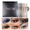 Eyeshadow Stick Set, 6 Colours Shimmer Eyeshadow Stick, Eyeshadow Pencil
