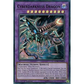 Cyberdarkness Dragon - LEDU-EN024 - Super Rare - 1st Edition - Legendary Duelists (1st Edition)