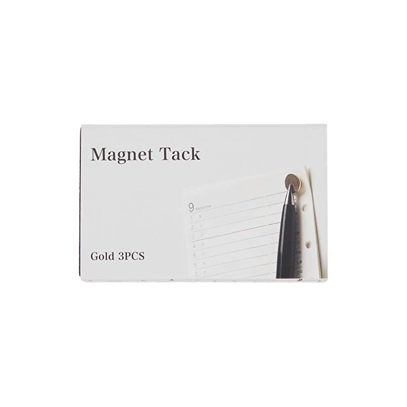 hyaku percent(100%) magnet tack gold