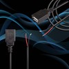 XMSJSIY USB 2.0 Female Pigtail Cable Extension Power Cable 22AWG