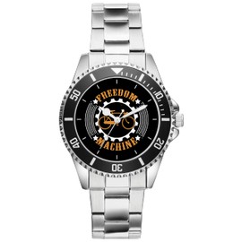 KIESENBERG 21300 Men's Watch Bicycle E-Bike Road Bike Mountain Bike Fan Watch Gift Analogue Quartz Metal Strap Watch