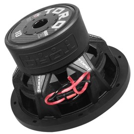 TORO TECH – Fierce 10, 10 Inch 800 Watts RMS – 1600 Watts MAX – Dual 4 Ohm 3 Inch Voice Coil, 12” Car Audio Subwoofer for Cars, Trucks, Jeeps, Boats, Off Road with Hard Hitting Bass (Sold As Each)