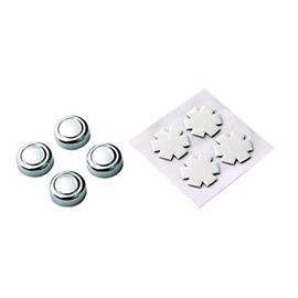 Carmate LS315 License Plate Bolt Cap Paste Type Chrome