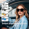 Intelligent Audio Sunglasses for Men Women with Microphone Speaker Wireless