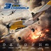 DEERC RC Plane 3 Channel BF-109 Remote Control Fighter Airplane